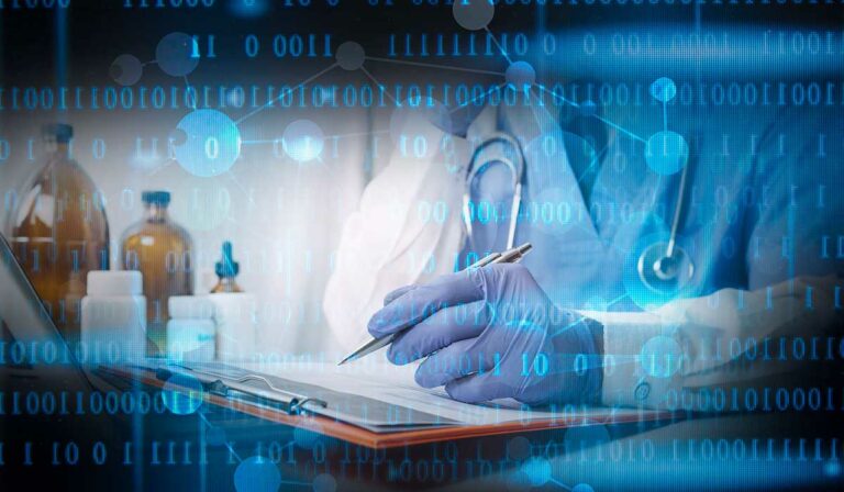 Medical coding professionals reviewing patient records for accurate documentation.