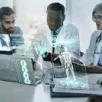 Healthcare team using checklists to reduce medical errors