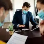 Patient, provider, and insurance representative dealing with healthcare reimbursement issues